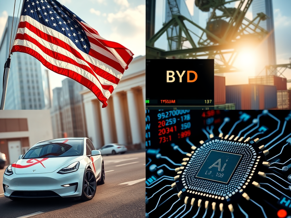 2025/07/08 米国経済の今を読む:トランプ政権の新関税、テスラとBYDの攻防、NvidiaのAI戦略最前線